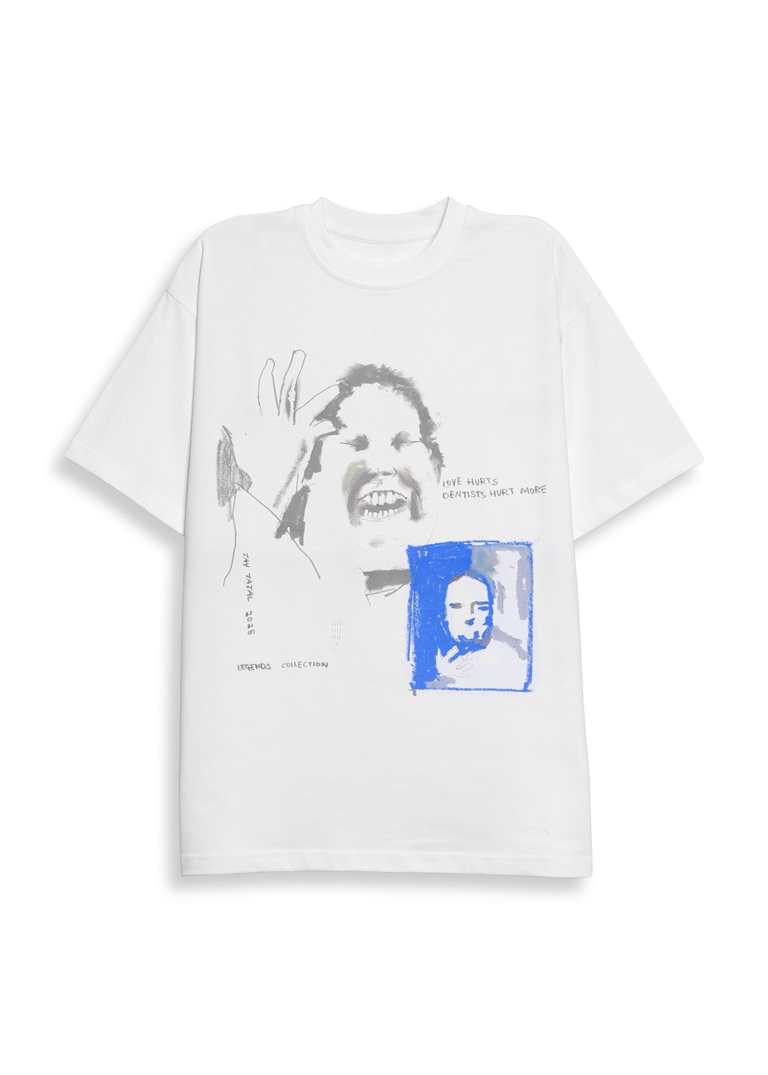 LEGEND T-SHIRT IN WHITE [UNISEX] – JAYWALKING