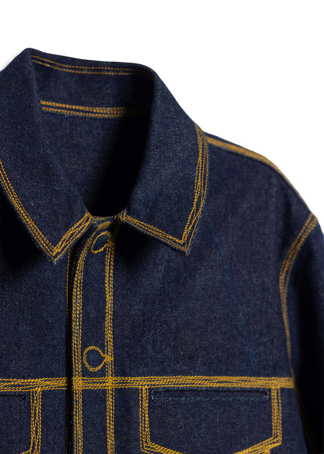 BADLY STITCHED DENIM JACKET