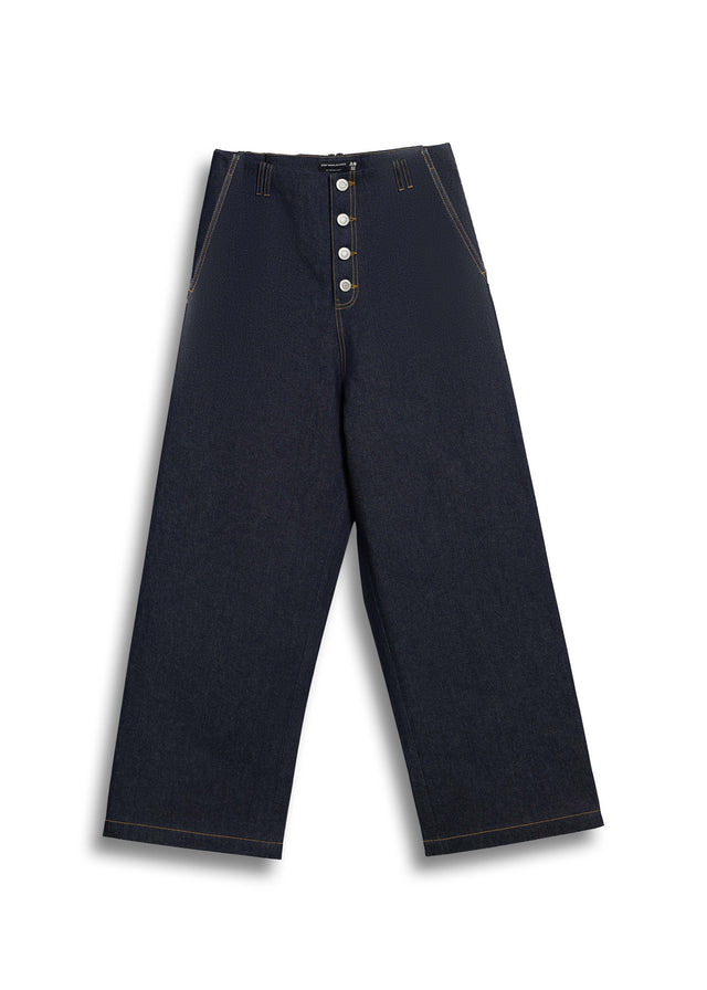 BUTTON FLY DENIM PANT