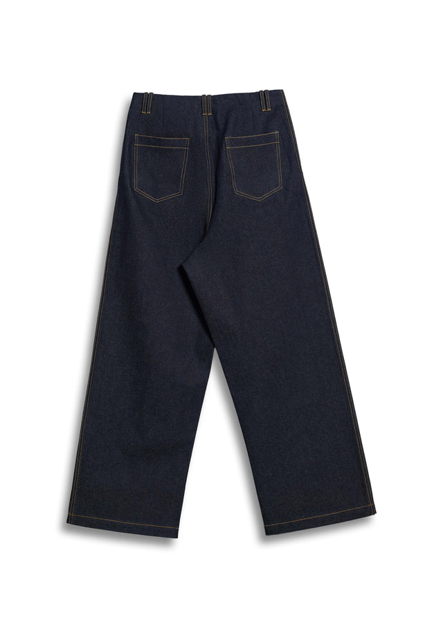BUTTON FLY DENIM PANT