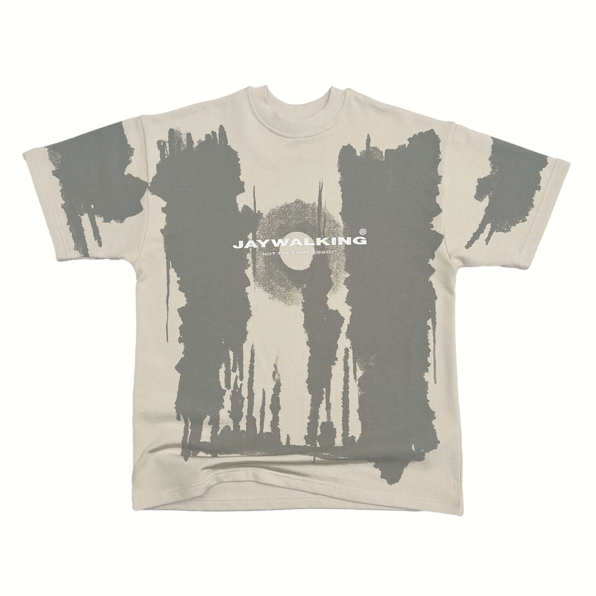 MIDNIGHT FOREST TSHIRT IN CREAM [UNISEX] JAYWALKING