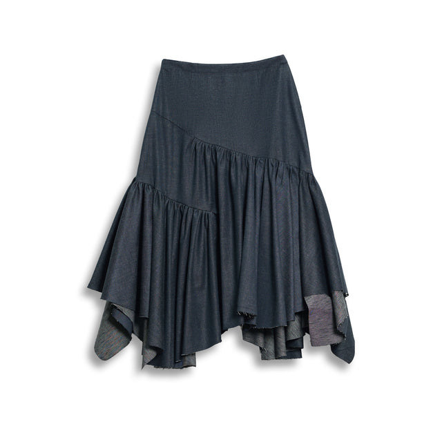 TWIRL MIDI FLARED SKIRT