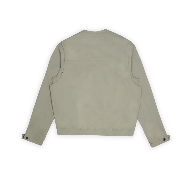 DOUBLE TROUBLE JACKET IN CLOUD GREY