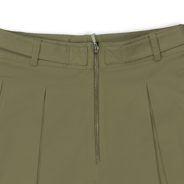 BIG PLEAT PANTS IN CAMEL