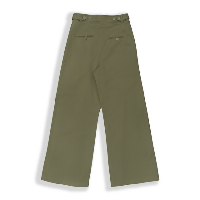 BIG PLEAT PANTS IN CAMEL