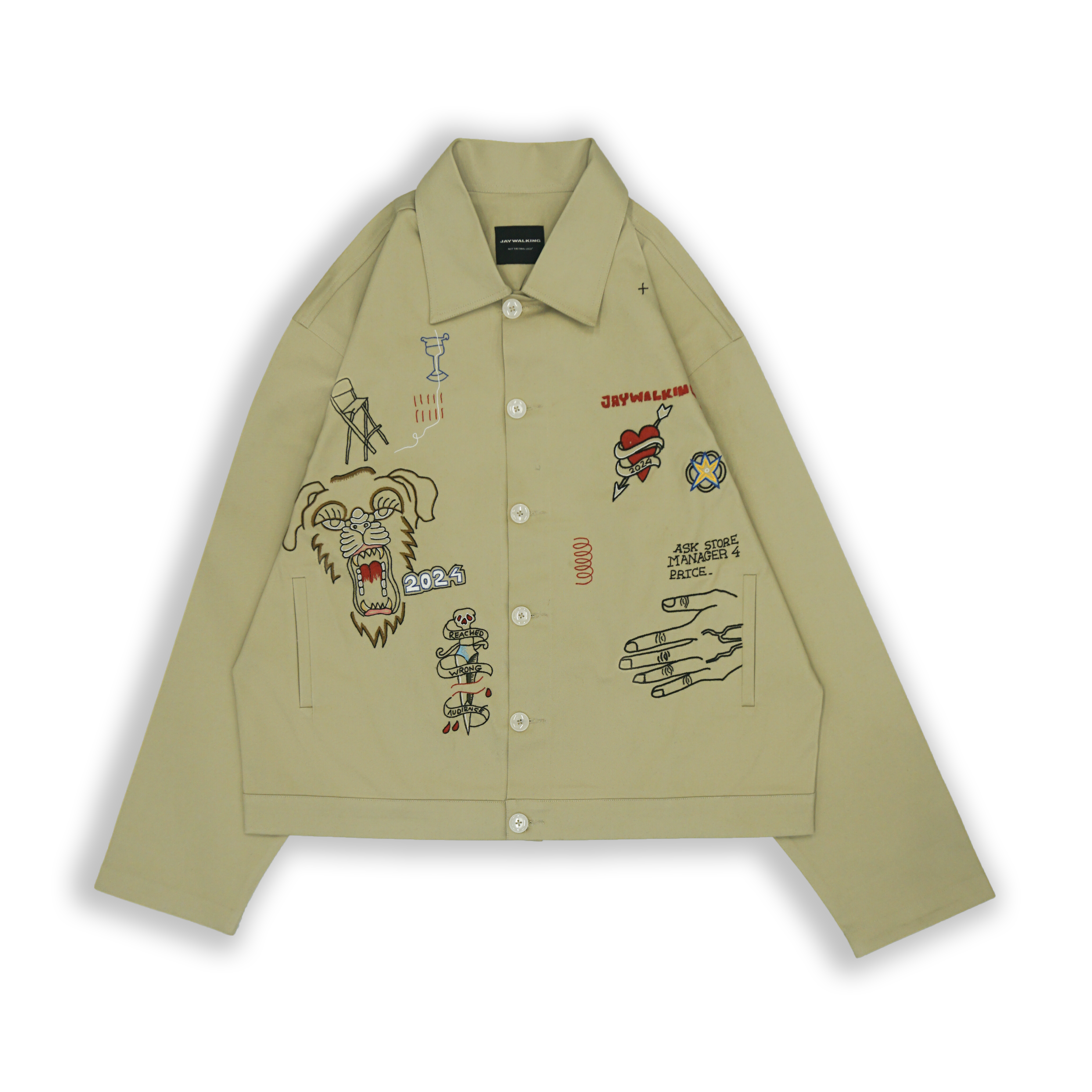 Day dream duck work jacket Ovy Kaja オヴィ Day dream duck work jacket Ovy Kaja オヴィ