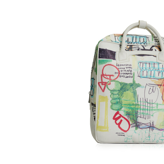 SOUL FOOD BACKPACK IN WHITE