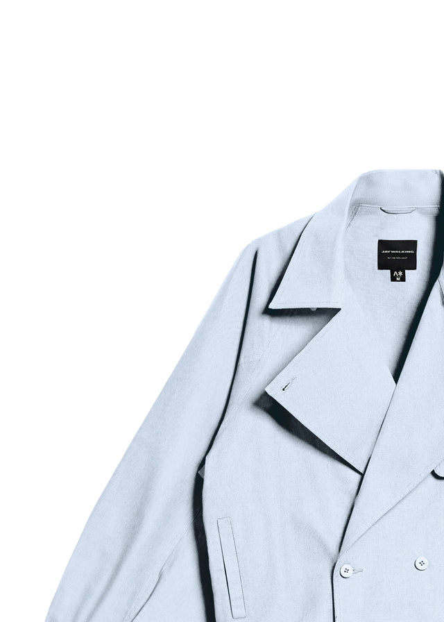 SAVILE JACKET IN SKY BLUE