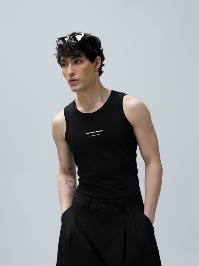 BASIC TANK IN BLACK