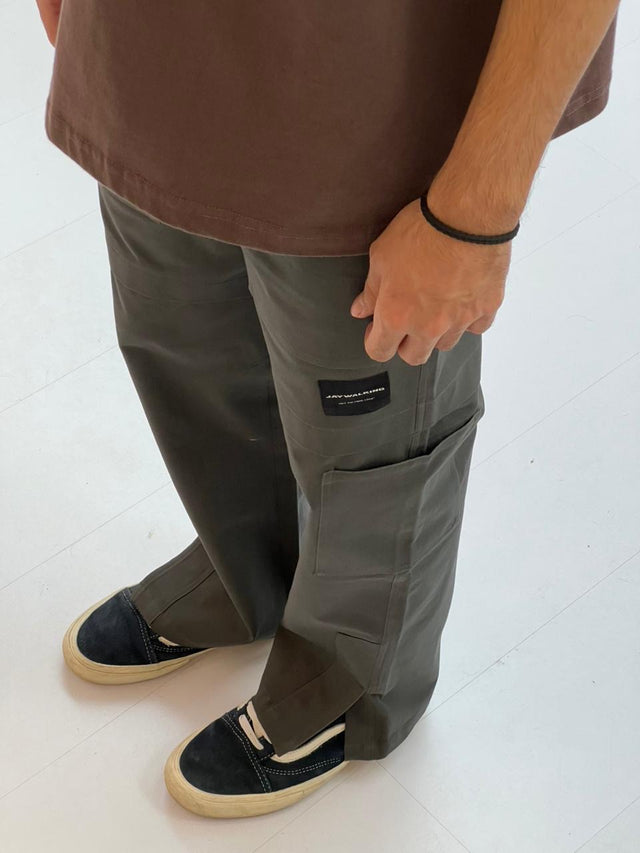 EPIC PANELLED PANT IN GREEN [UNISEX]