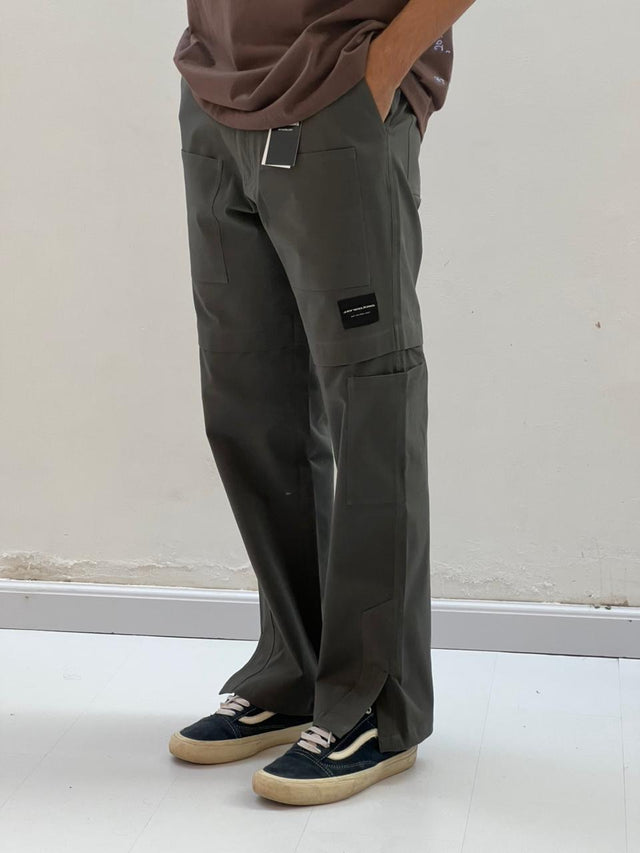EPIC PANELLED PANT IN GREEN [UNISEX]