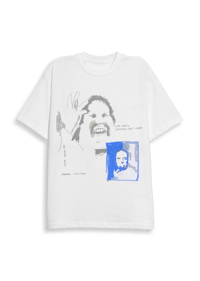 LEGEND T-SHIRT IN WHITE [UNISEX]