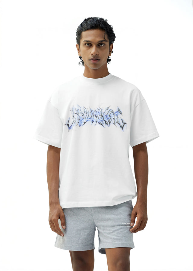 CHROME T-SHIRT IN WHITE [UNISEX]
