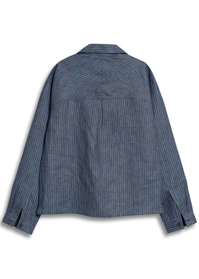 LINEN OVERSHIRT