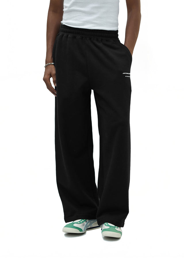 HEAVY TRACK PANTS IN BLACK [UNISEX]