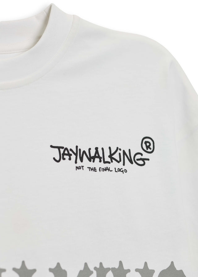 TATTOO PANTHER T-SHIRT IN WHITE [UNISEX]