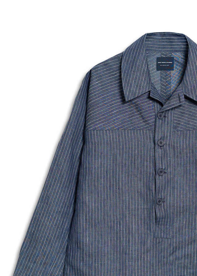 LINEN OVERSHIRT