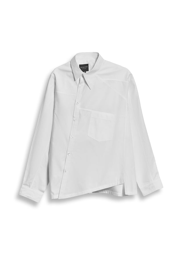BADLY CUT SHIRT IN WHITE [UNISEX]