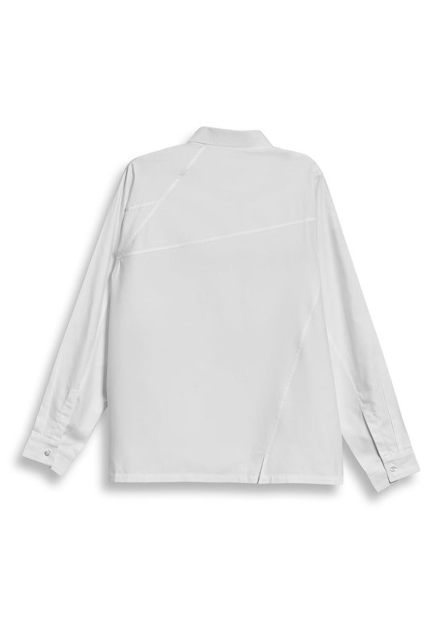 BADLY CUT SHIRT IN WHITE [UNISEX]