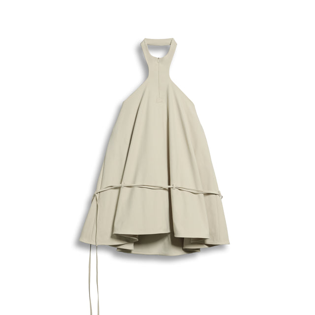 HALTER NECK BUBBLE TOP