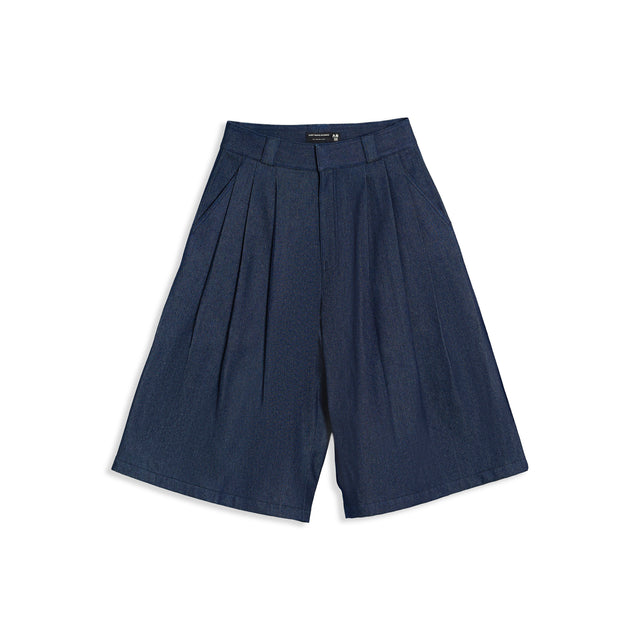 DENIM JORTS IN BLUE [UNISEX]