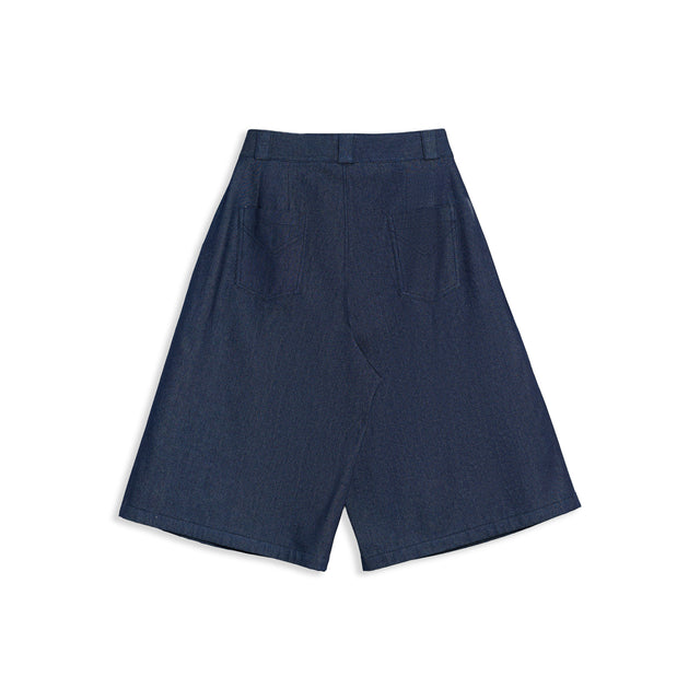 DENIM JORTS IN BLUE [UNISEX]