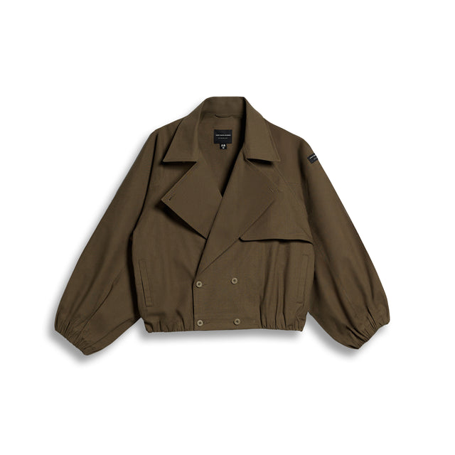 SAVILE JACKET IN BROWN