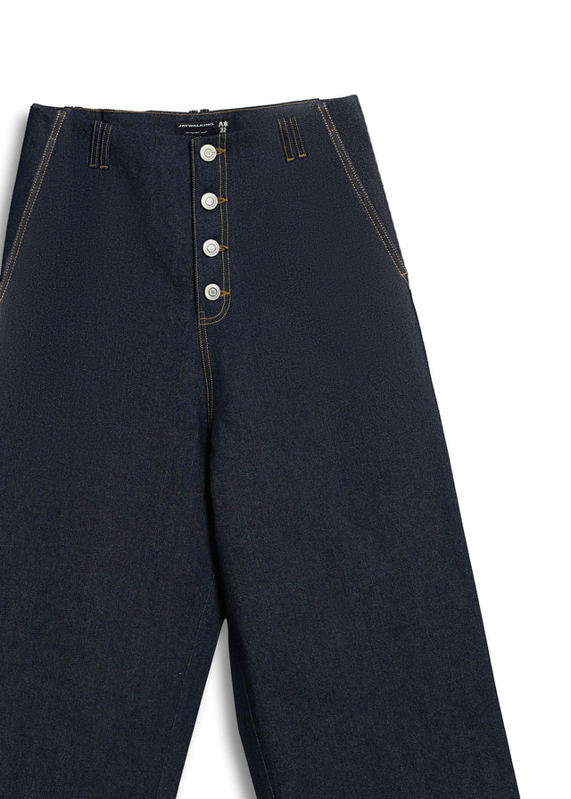 BUTTON FLY DENIM PANT