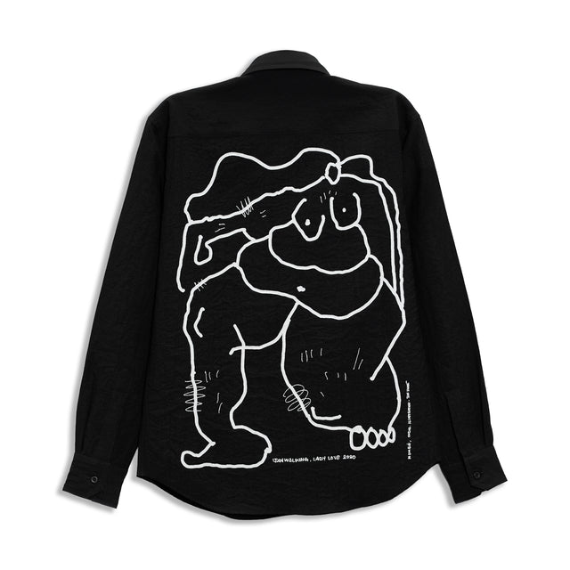BEAUTIFUL LADY SHIRT IN BLACK [UNISEX]