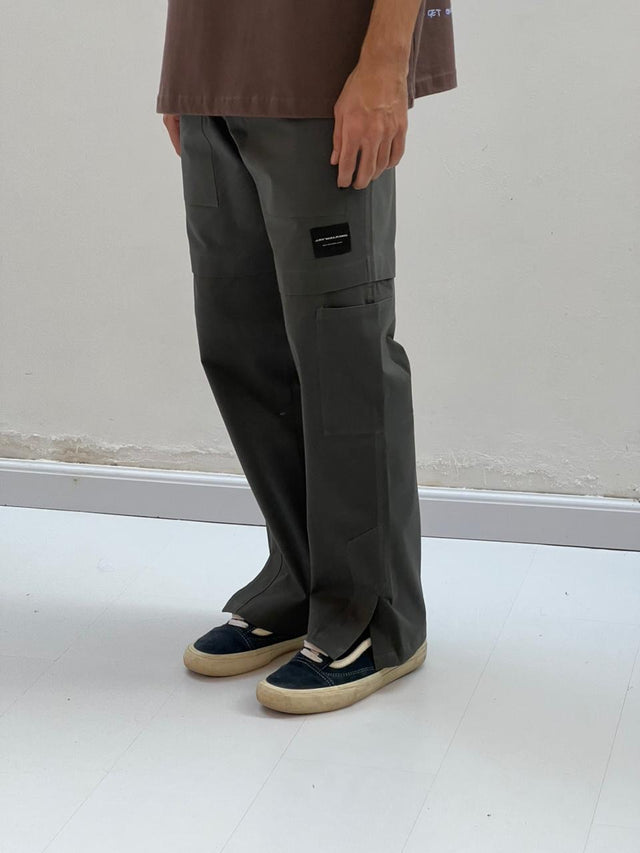 EPIC PANELLED PANT IN GREEN [UNISEX]