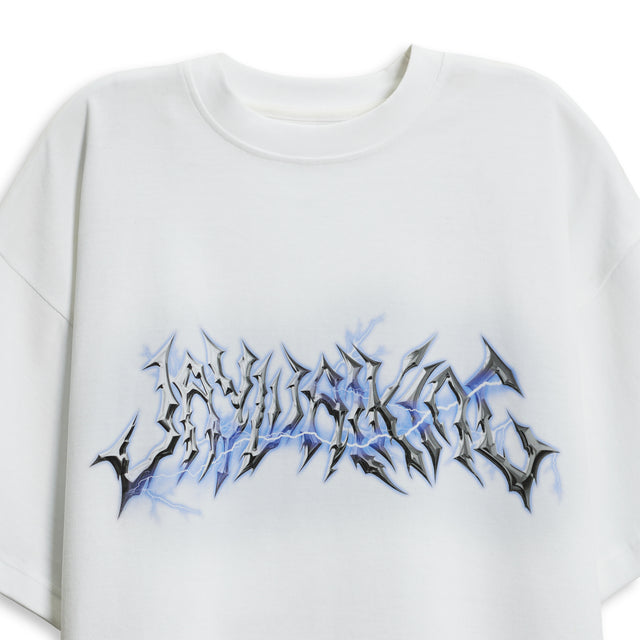 CHROME T-SHIRT IN WHITE [UNISEX]
