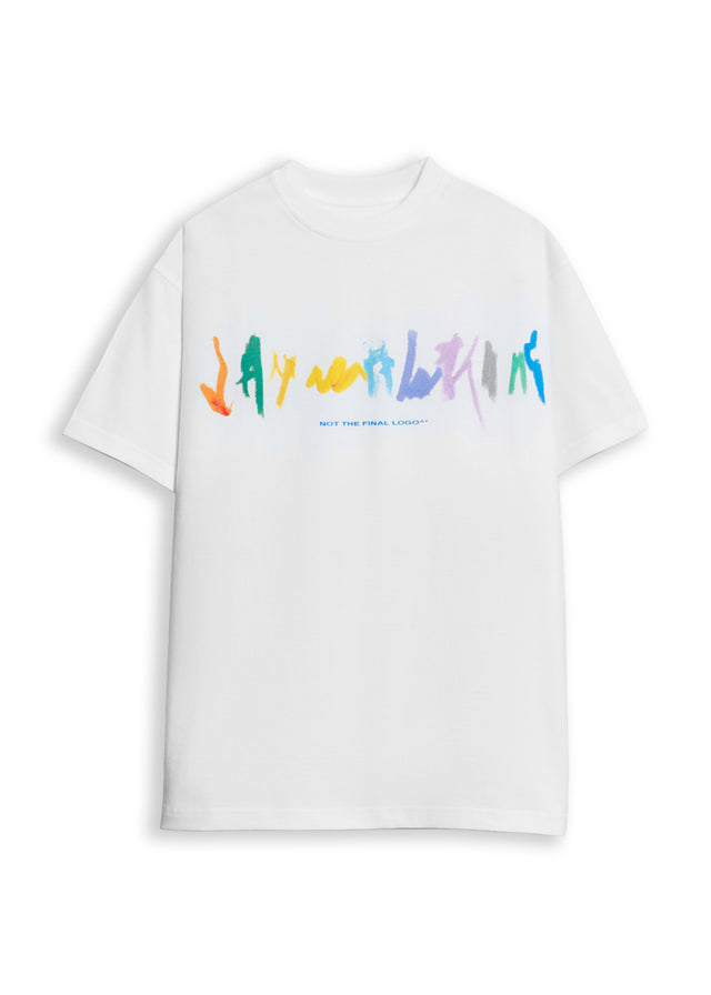 CRAYON T-SHIRT IN WHITE