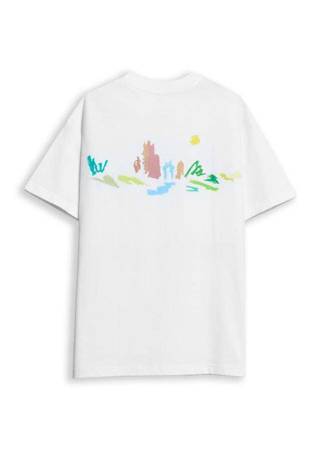 CRAYON T-SHIRT IN WHITE