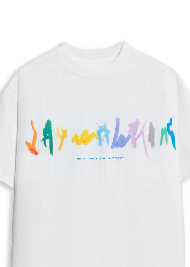 CRAYON T-SHIRT IN WHITE