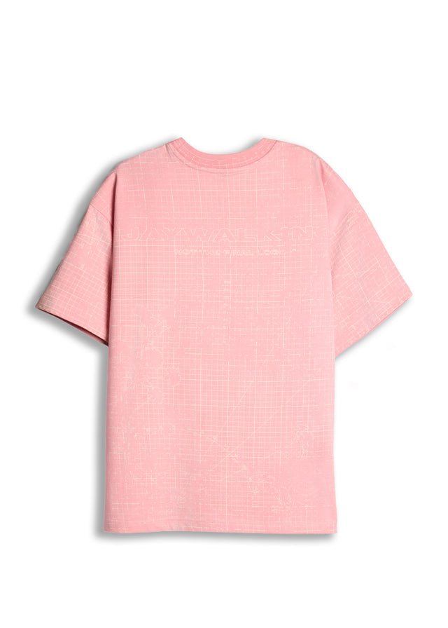 CUTTING MAT T-SHIRT IN PINK [UNISEX]