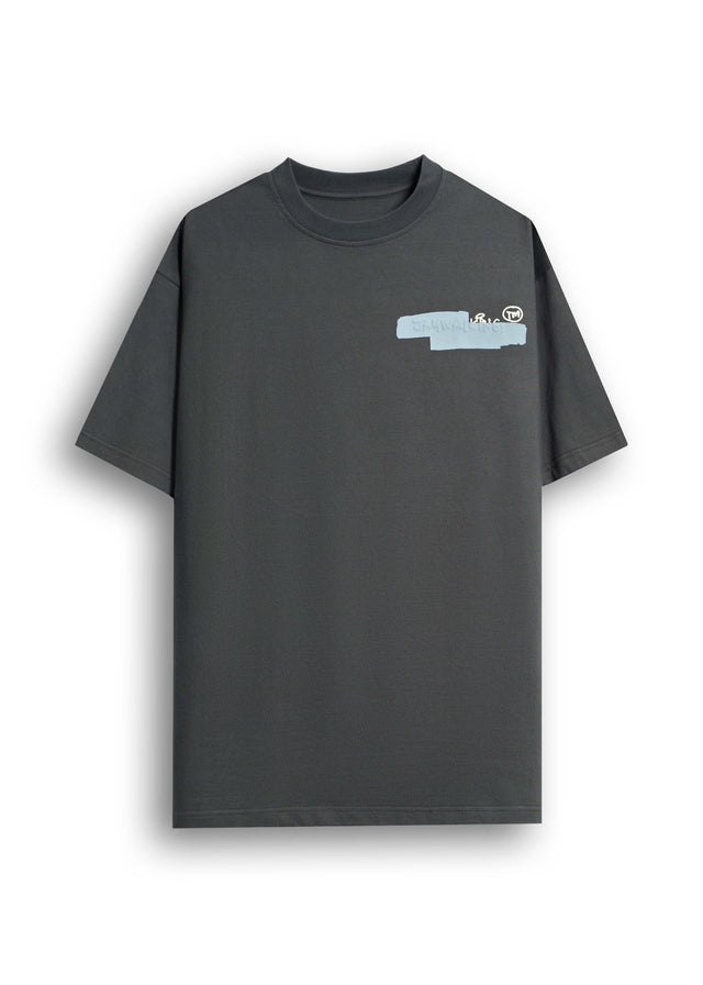BEAUTIFUL LADY COVERUP T-SHIRT IN NAVY BLUE [UNISEX]