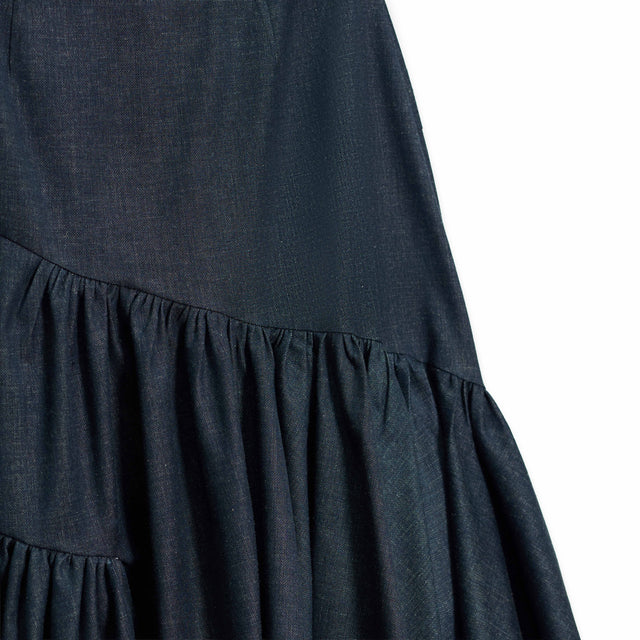 TWIRL MIDI FLARED SKIRT