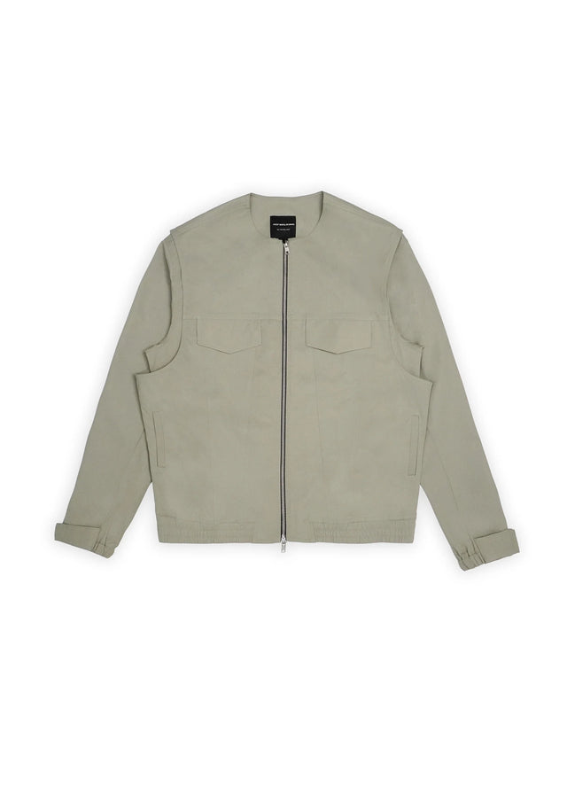DOUBLE TROUBLE JACKET IN CLOUD GREY