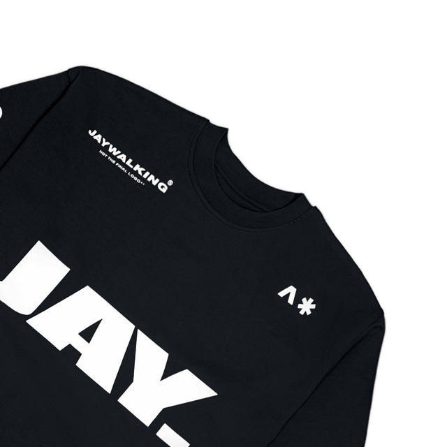FRIENDS OF MR. WALKING T-SHIRT IN BLACK [UNISEX]