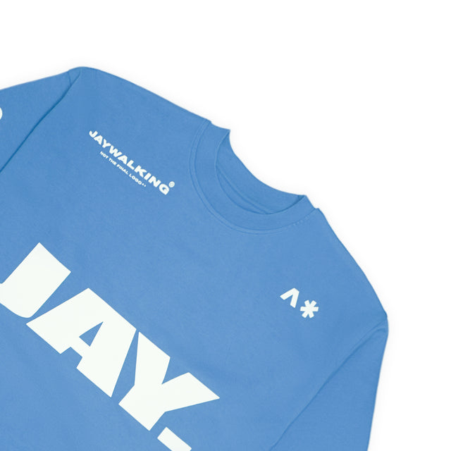 FRIENDS OF MR. WALKING T-SHIRT IN BLUE [UNISEX]