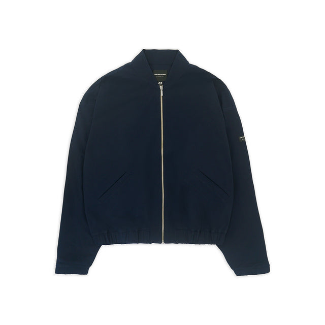 BOMBER JACKET IN NAVY BLUE [UNISEX]