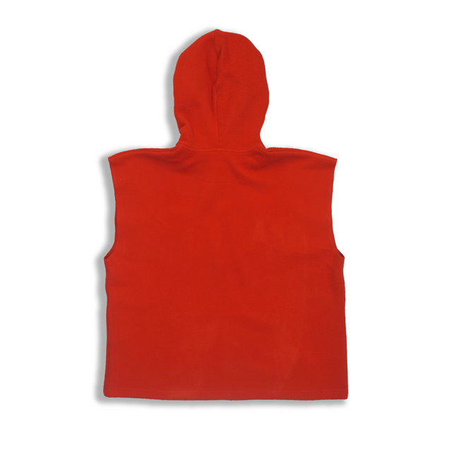 Sleeveless Red Hoodie For Boys Hinvhai Boys' Full Zip Sleeveless
