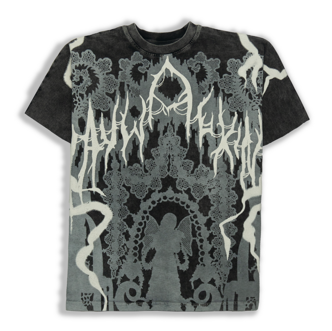 TRIBE TSHIRT IN WASHED GREY [UNISEX] JAYWALKING