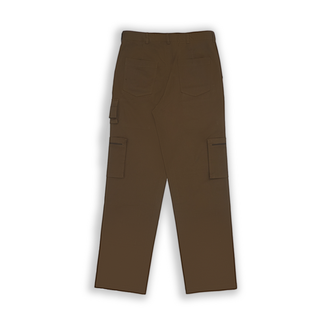 BOX UTILITY PANTS IN BROWN [UNISEX]