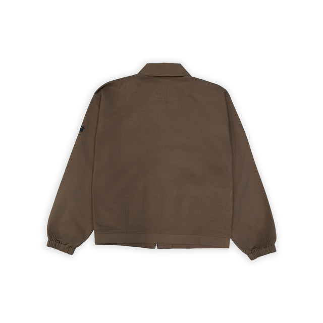 BOX UTILITY JACKET IN BROWN [UNISEX]