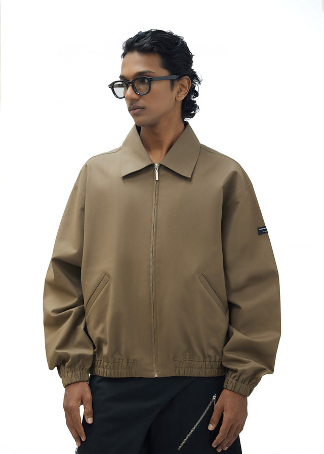 UNIFORM JACKET IN WOOD BROWN [UNISEX]