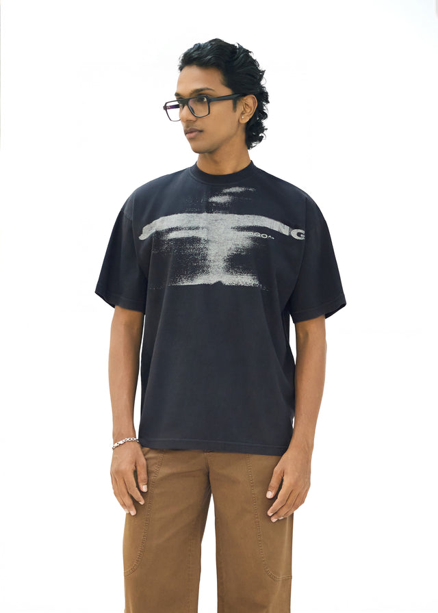 BADLY SCANNED LOGO T-SHIRT [UNISEX]