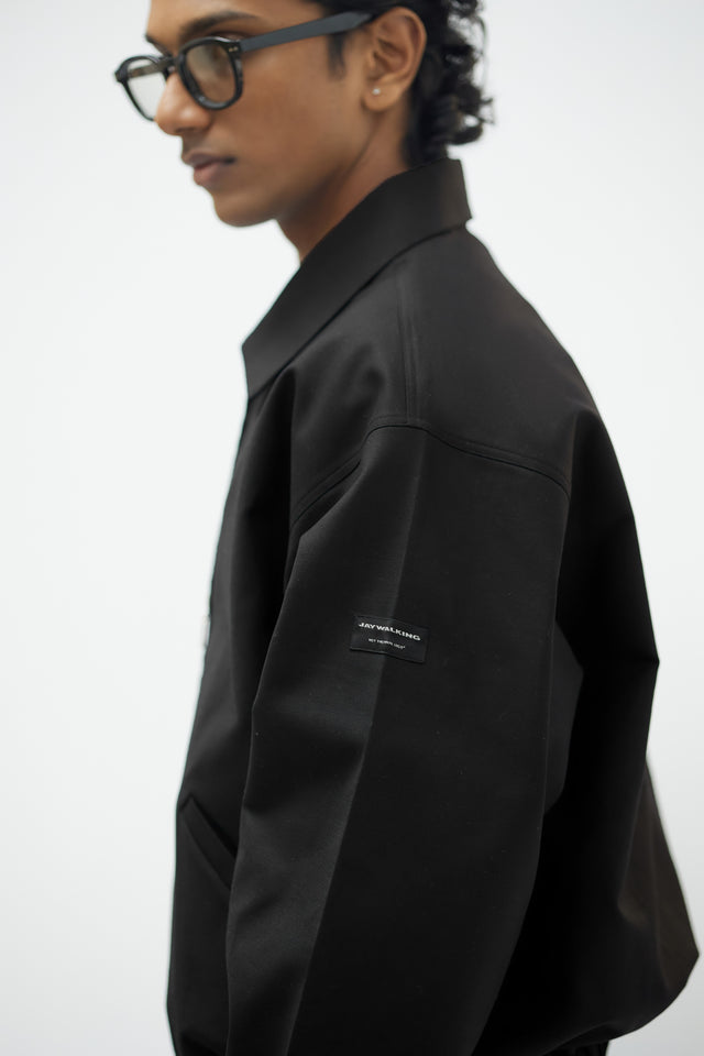 UNIFORM JACKET IN BLACK [UNISEX]