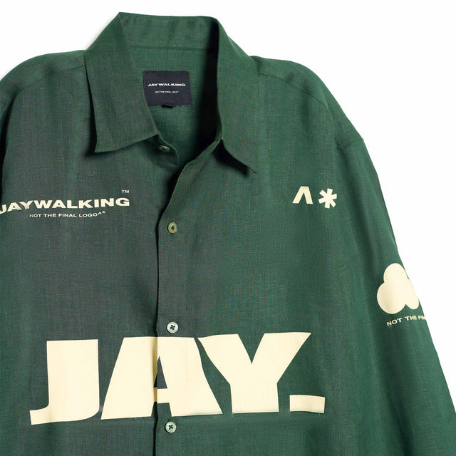 FRIENDS OF MR. WALKING SHIRT IN GREEN [UNISEX]