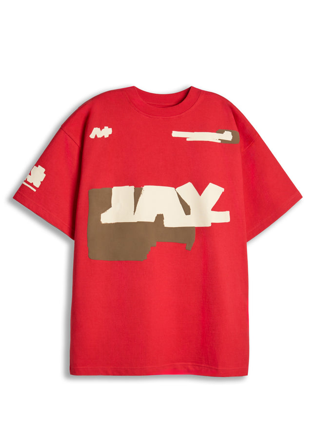 FOMW COVERUP T-SHIRT IN RED[UNISEX]
